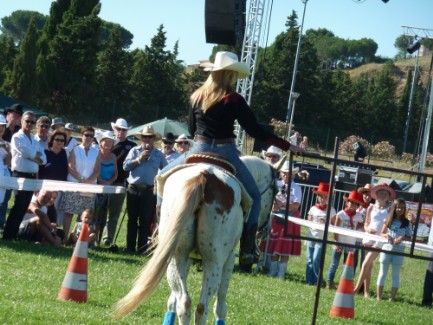 equitation western stage